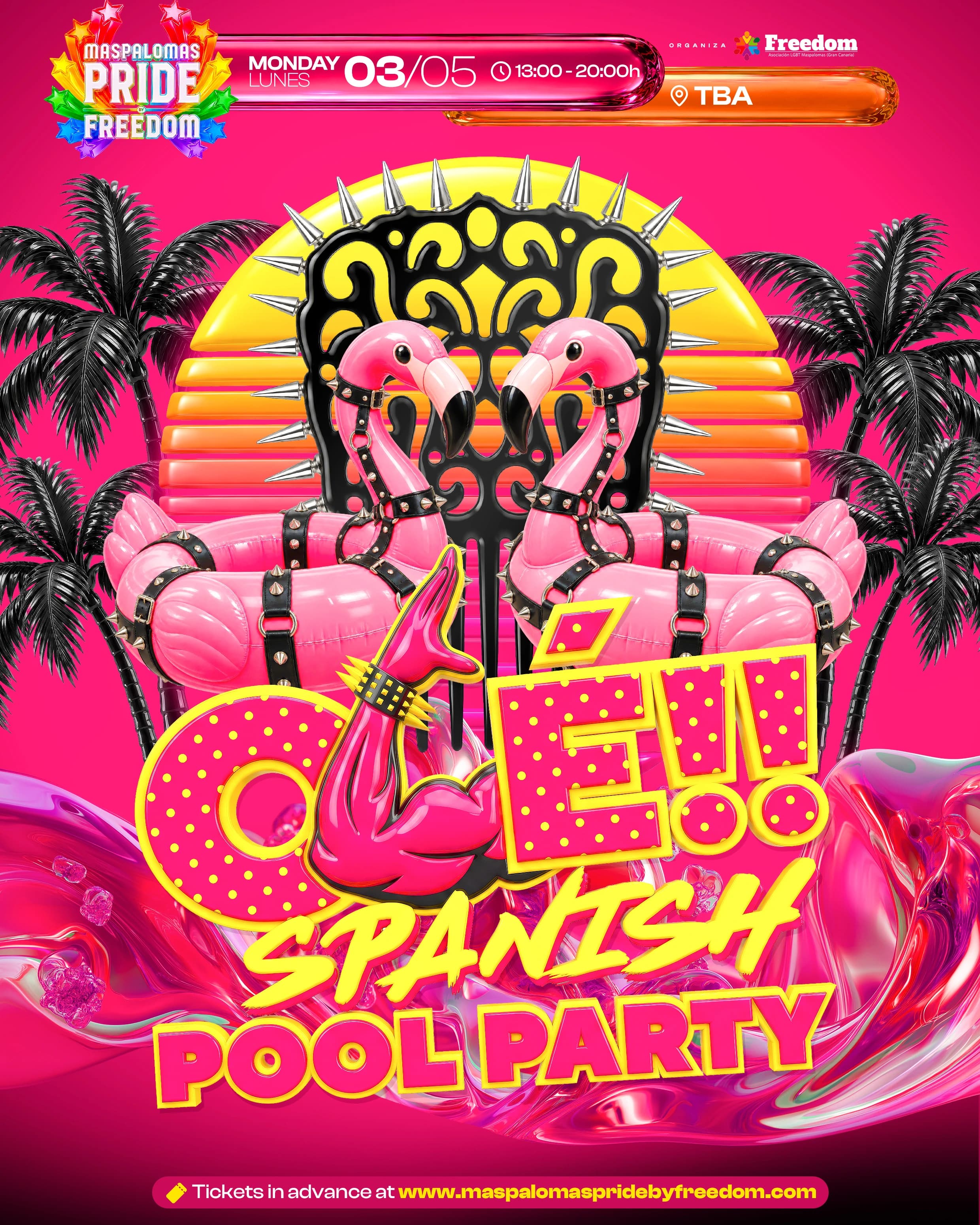 Olé Spanish Pool Party