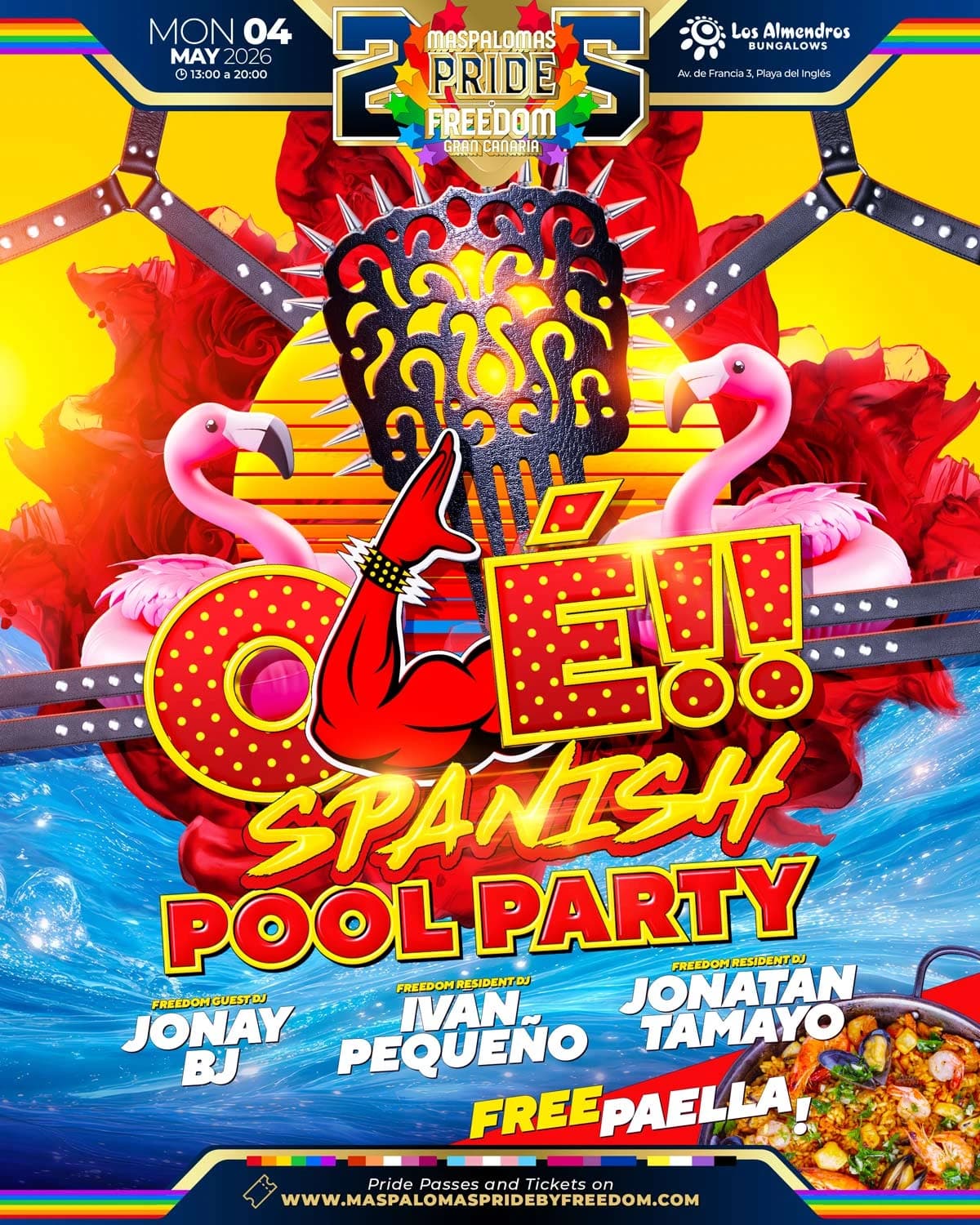Olé Spanish Pool Party